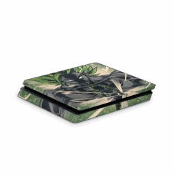 Broly Retro - PS4 Slim Console Skin -GameVinyl® Console Skins Store Side Broly Japan Retro dbz ps4 dragonball console skin