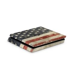 Patriot - PS4 Slim Console Skin 5 Patriot - PS4 Slim Console Skin -GameVinyl® Console Skins Store american flag ps4 slim console skin usa