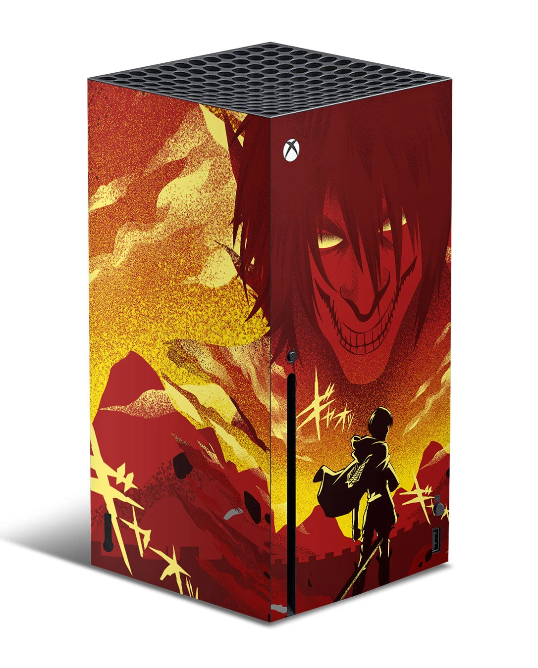 Humanity's Strongest - Xbox Series X Console Skin 1 Humanity's Strongest - Xbox Series X Console Skin