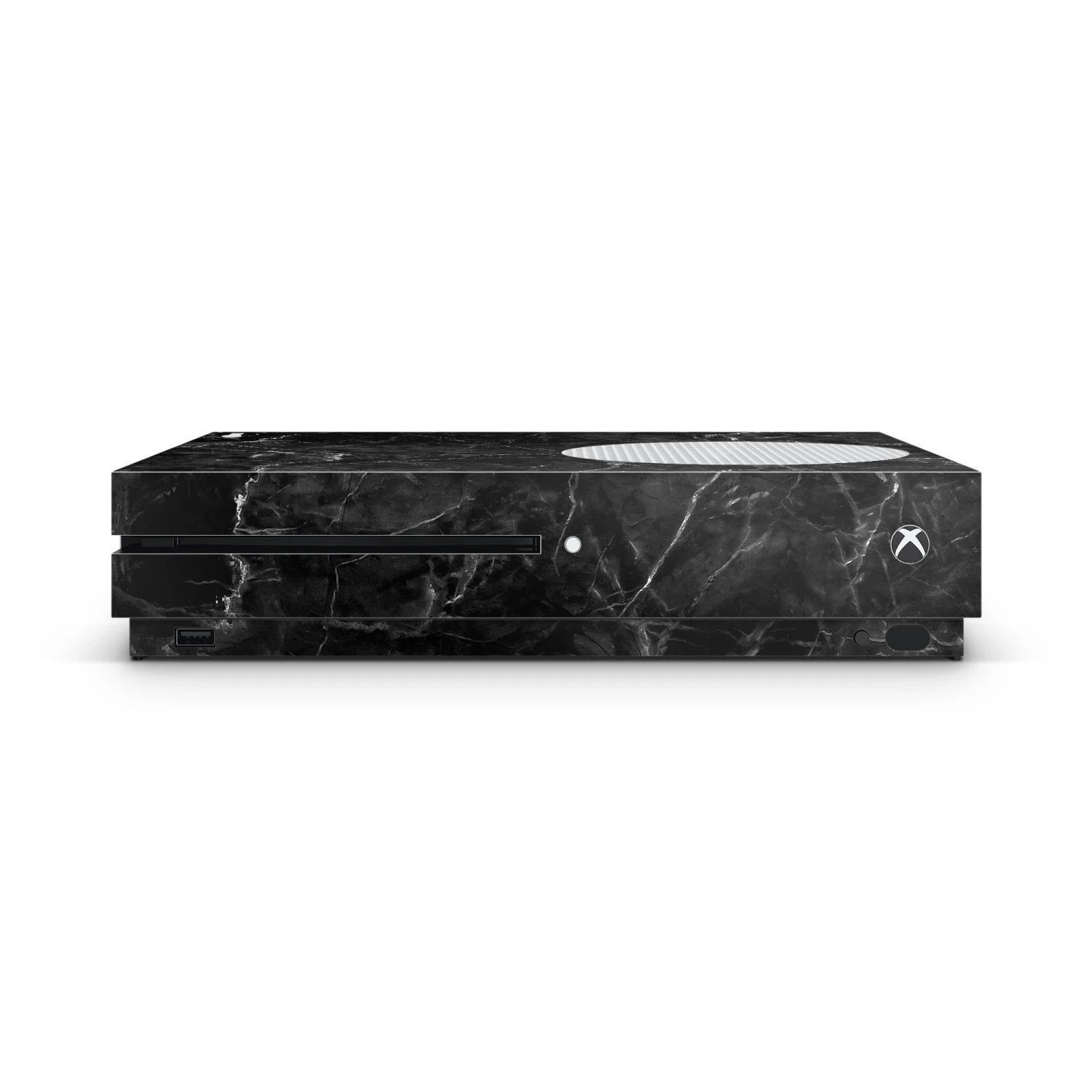 Black Marble - Xbox One S Console Skin 2 Black Marble - Xbox One S Console Skin – Bild 2