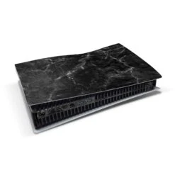 Black Marble - PS5 Console Skin 7 Black Marble - PS5 Console Skin -GameVinyl® Console Skins Store black marble ps5 console skin vinyl wrap