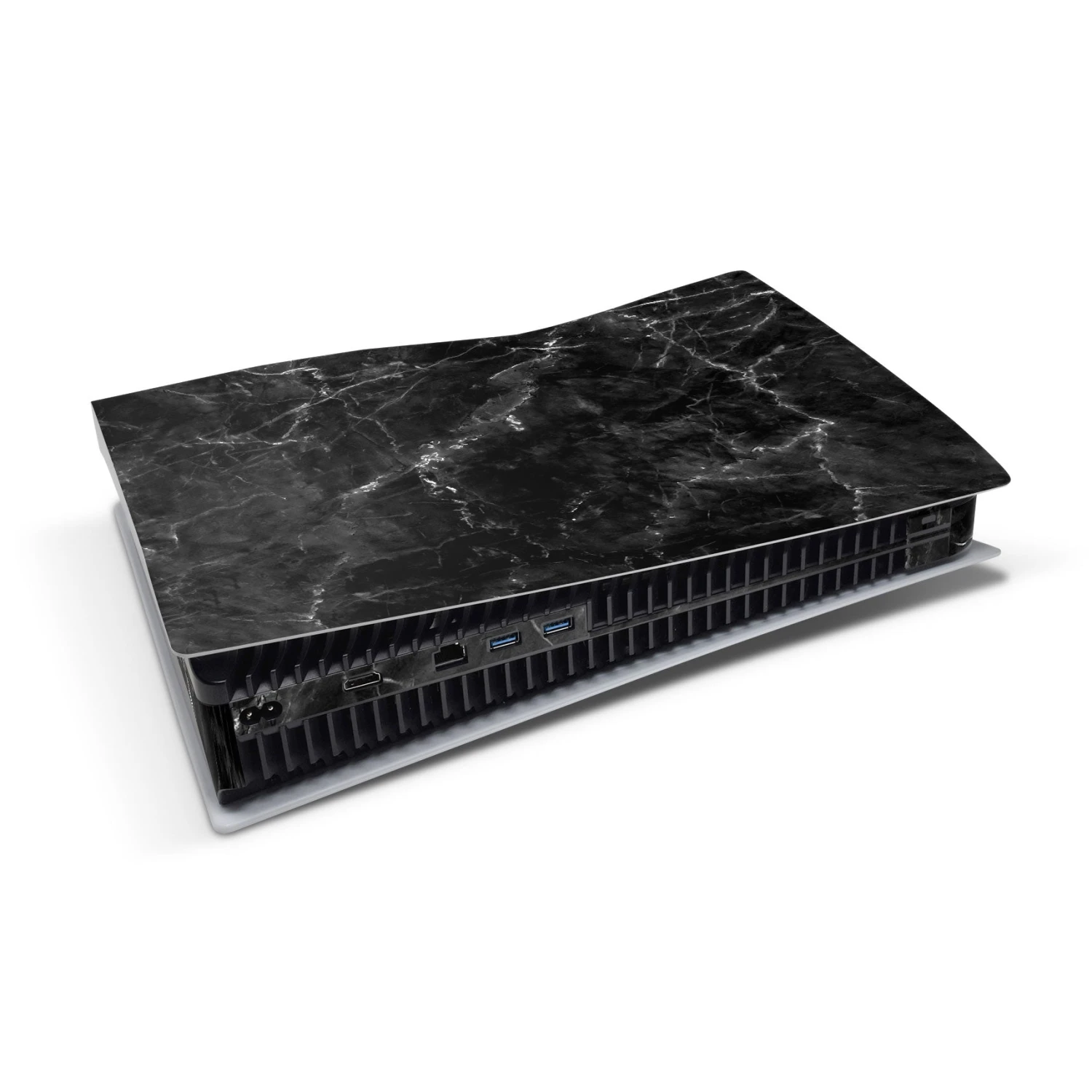 Black Marble - PS5 Console Skin 4 Black Marble - PS5 Console Skin – Bild 4