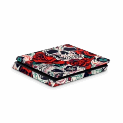 Day Of The Dead - PS4 Slim Console Skin -GameVinyl® Console Skins Store calavera ps4 slim console skin