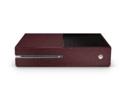 Red Carbon Fiber - Xbox One Console Skin
