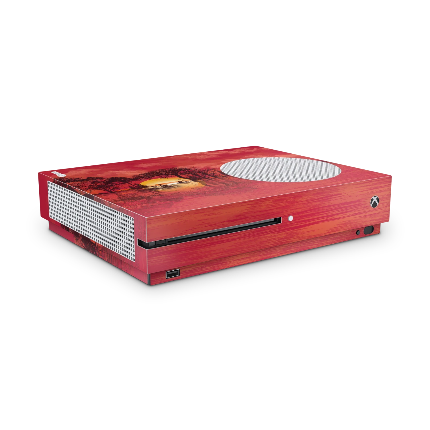 Red City - Xbox One S Console Skin 2 Red City - Xbox One S Console Skin – Bild 2