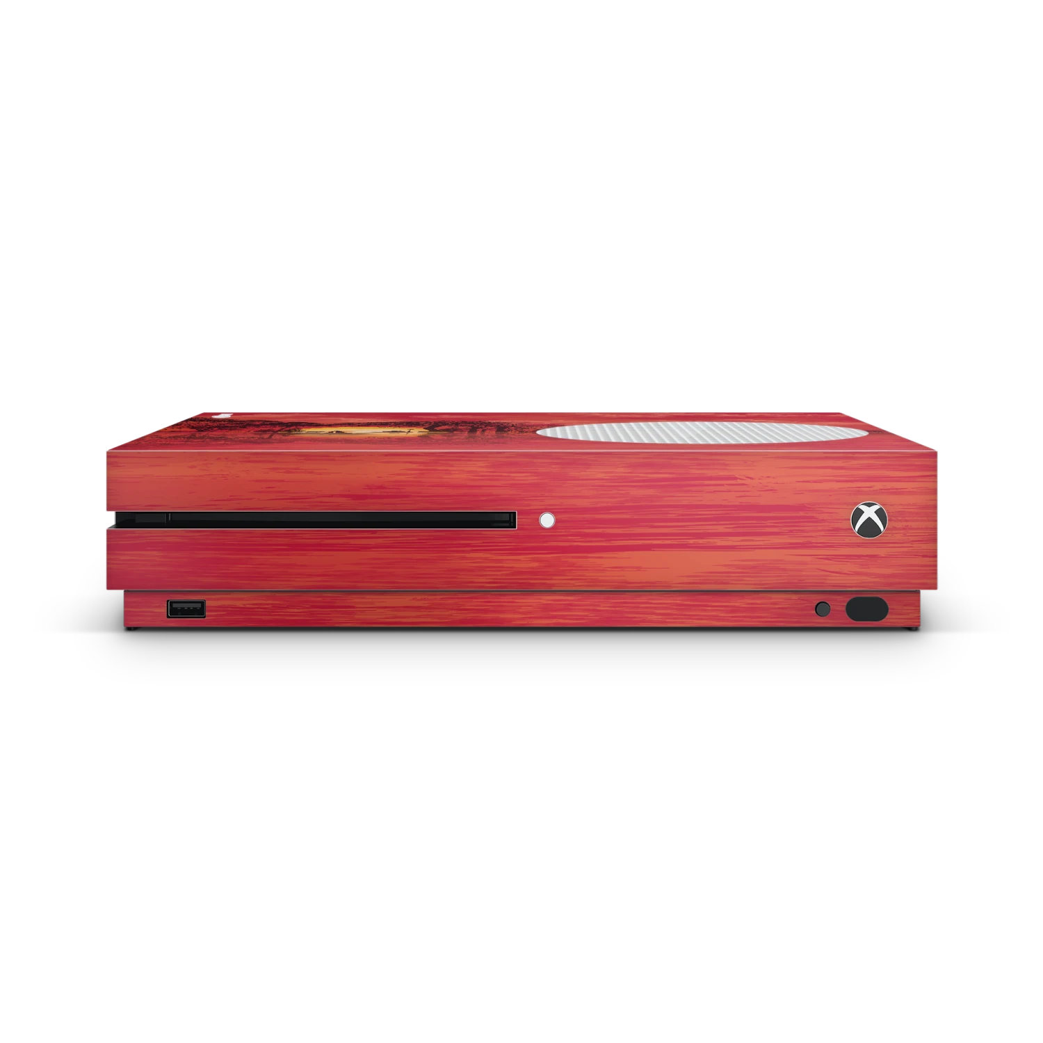 Red City - Xbox One S Console Skin 3 Red City - Xbox One S Console Skin – Bild 3