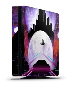 Cyberpunk - PS4 Slim Console Skin