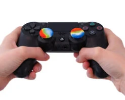 GameVinyl® Console Skins Store -GameVinyl® Console Skins Store dualshock4 ps4 thumbstick grips silicone rainbow