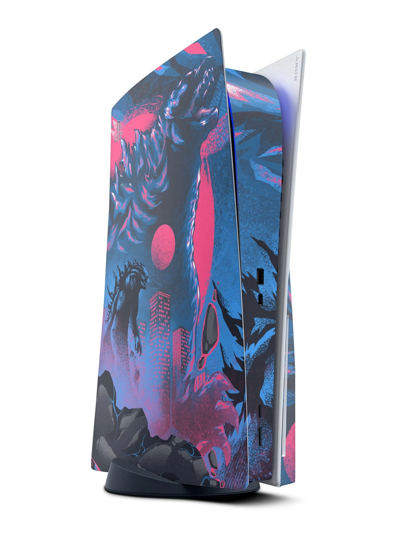 Zilla - PS5 Console Skin 1 Zilla - PS5 Console Skin