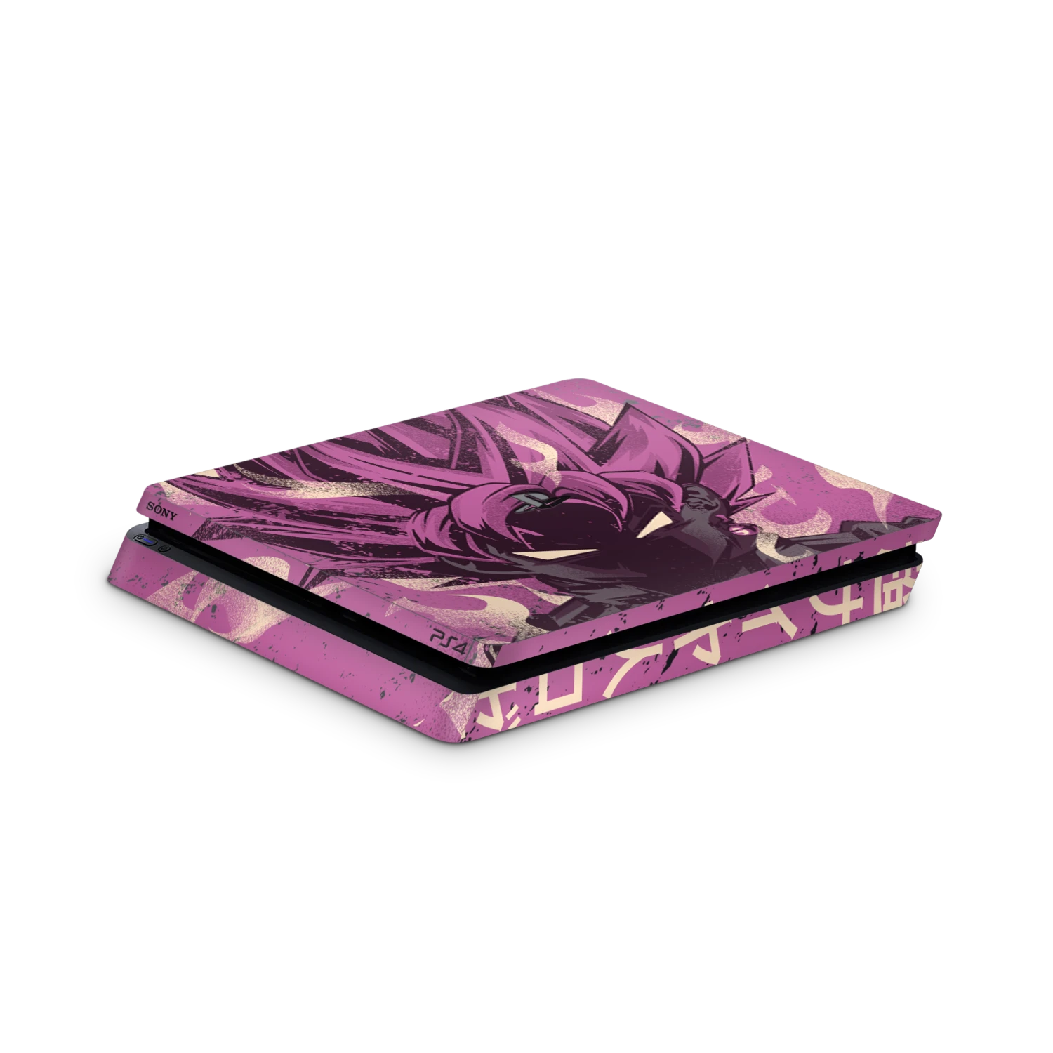 Goku Rose - PS4 Slim Console Skin 3 Goku Rose - PS4 Slim Console Skin – Bild 3