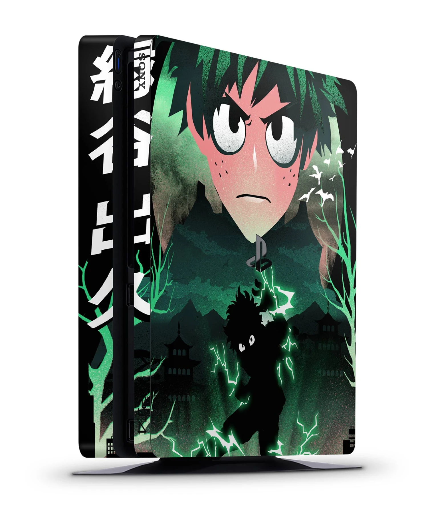 Izuku - PS4 Slim Console Skin 1 Izuku - PS4 Slim Console Skin