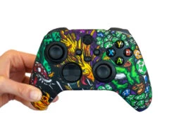 Free For All *LIMITED* - XBOX Series X/S Controller Skin -GameVinyl® Console Skins Store minecraft xbox series x s controller skin silicone case cover