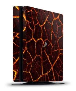 Molten Core - PS4 Slim Console Skin