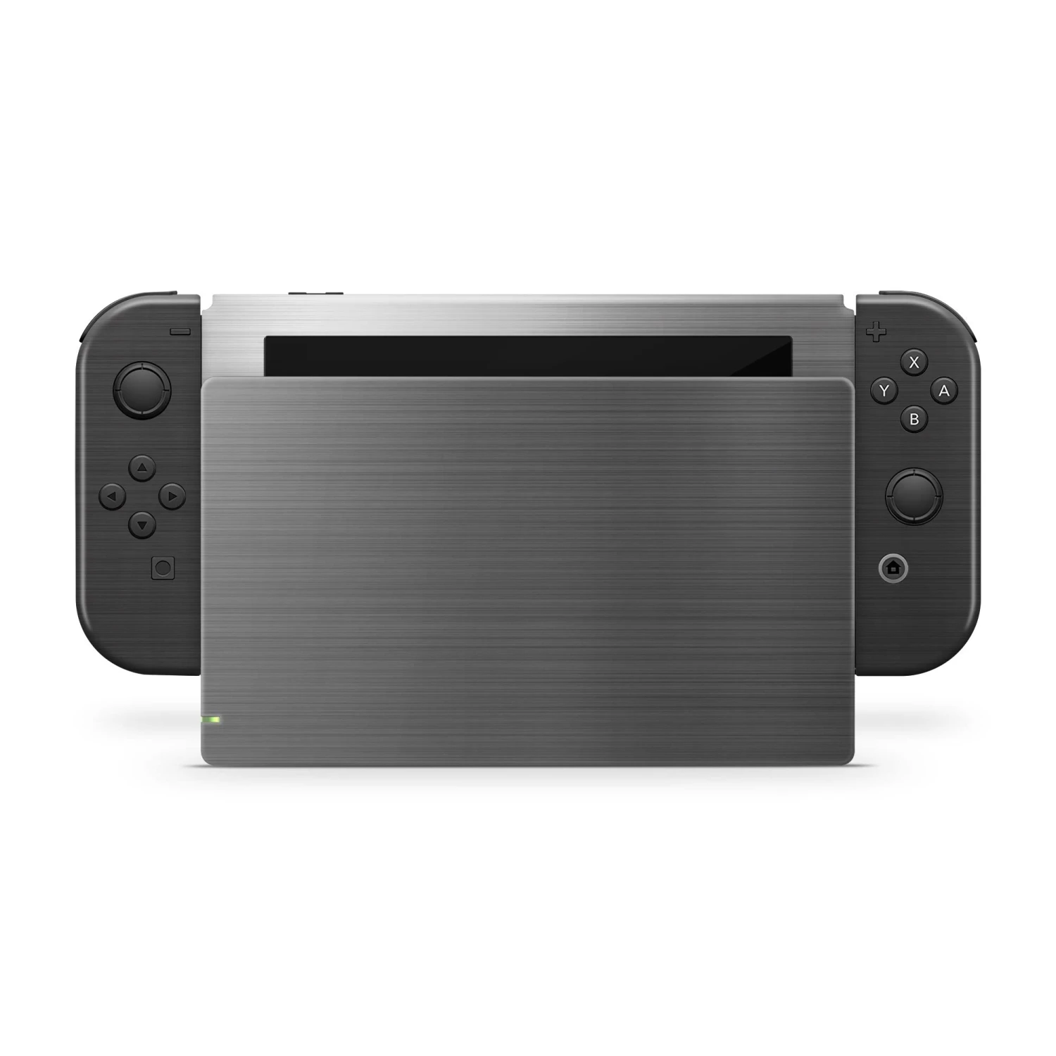 Brushed Metal - Nintendo Switch Console Skin 2 Brushed Metal - Nintendo Switch Console Skin – Bild 2