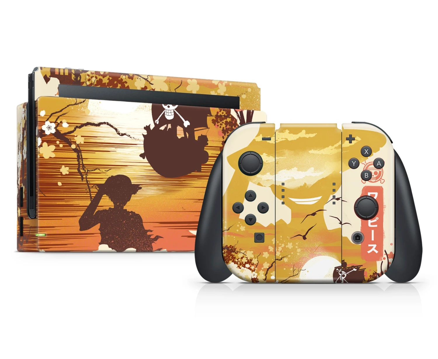One Piece Ukiyo - Nintendo Switch Console Skin 1 One Piece Ukiyo - Nintendo Switch Console Skin
