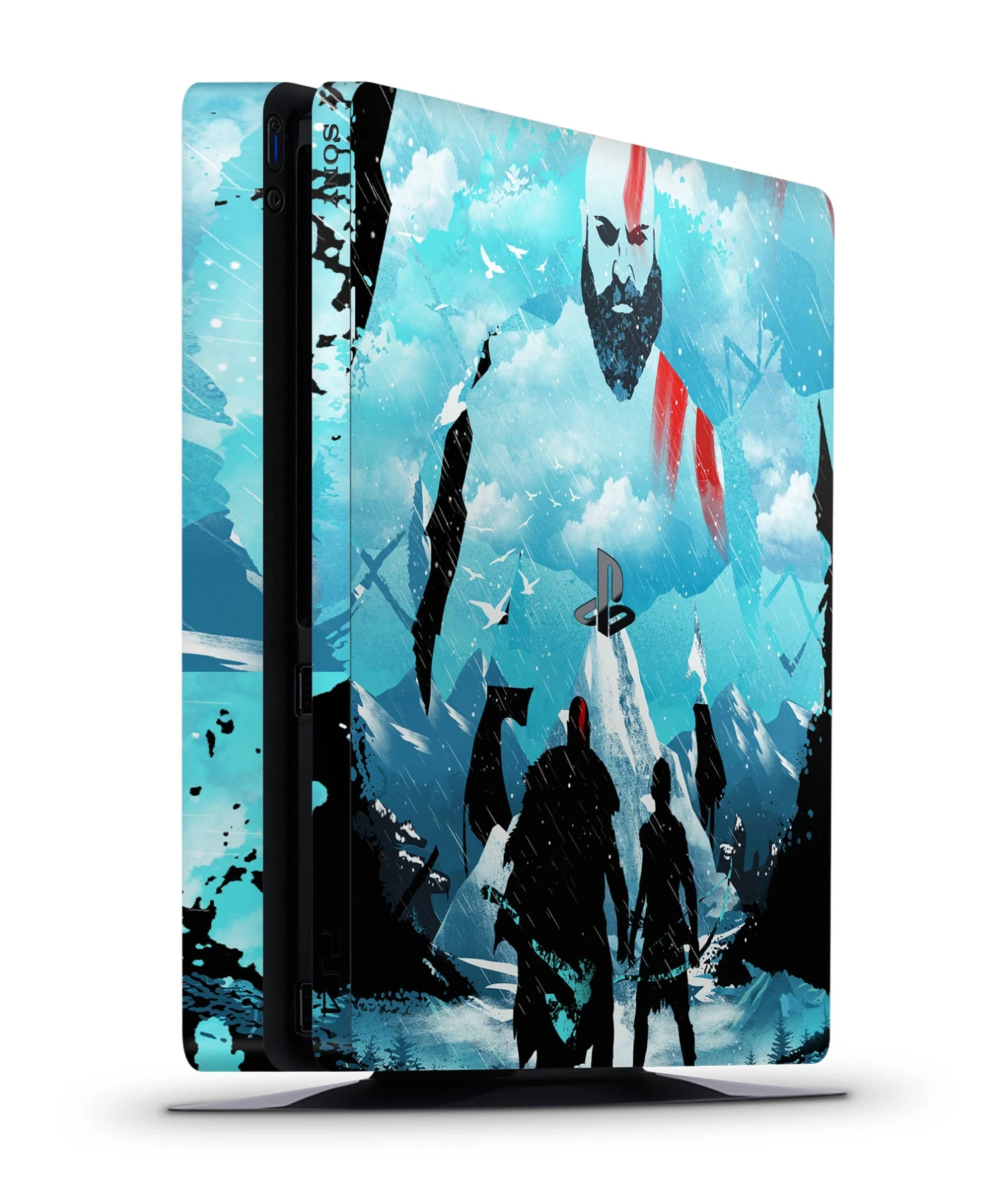Ragnarok - PS4 Slim Console Skin 1 Ragnarok - PS4 Slim Console Skin