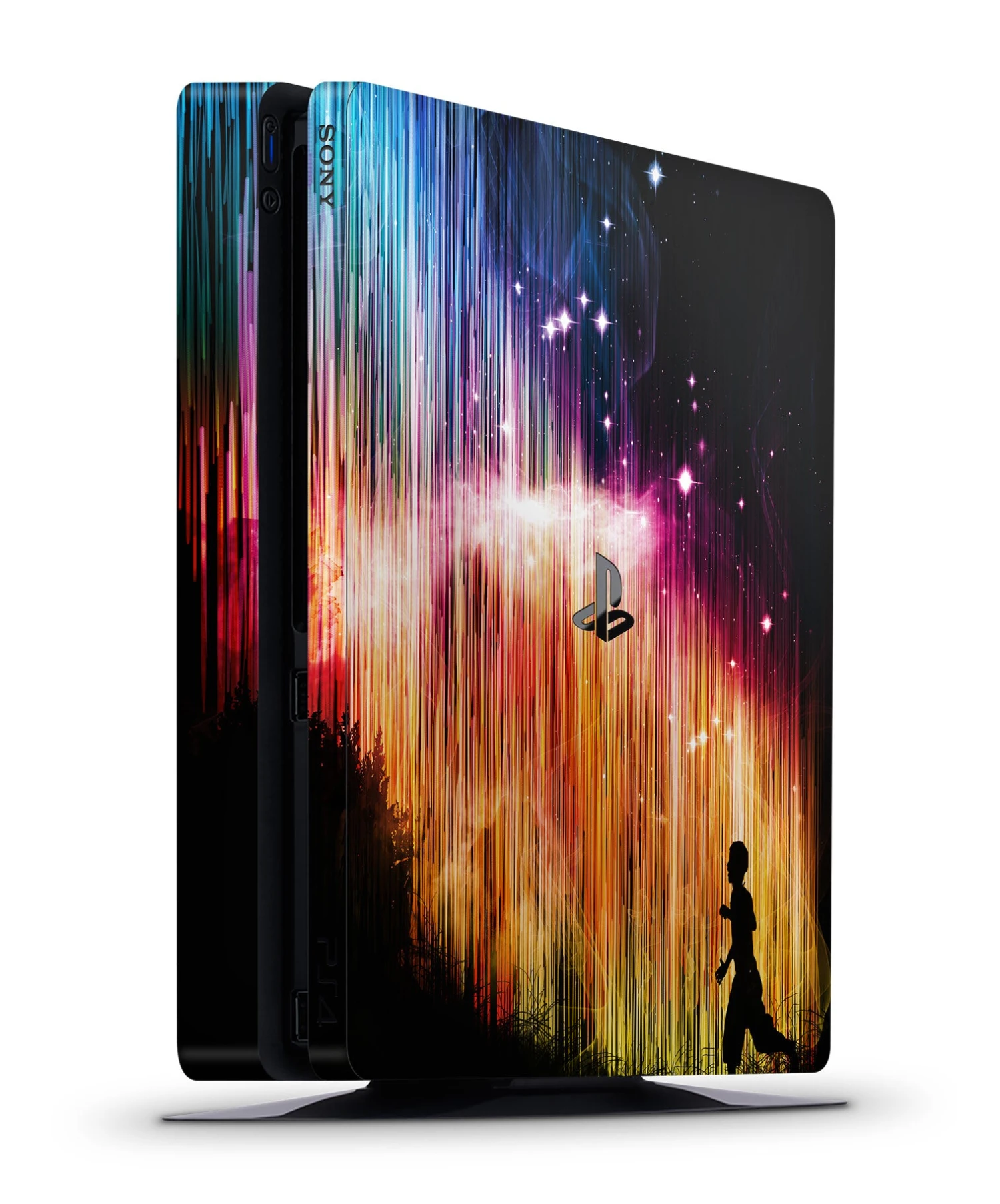 Northern Lights - PS4 Slim Console Skin 1 Northern Lights - PS4 Slim Console Skin