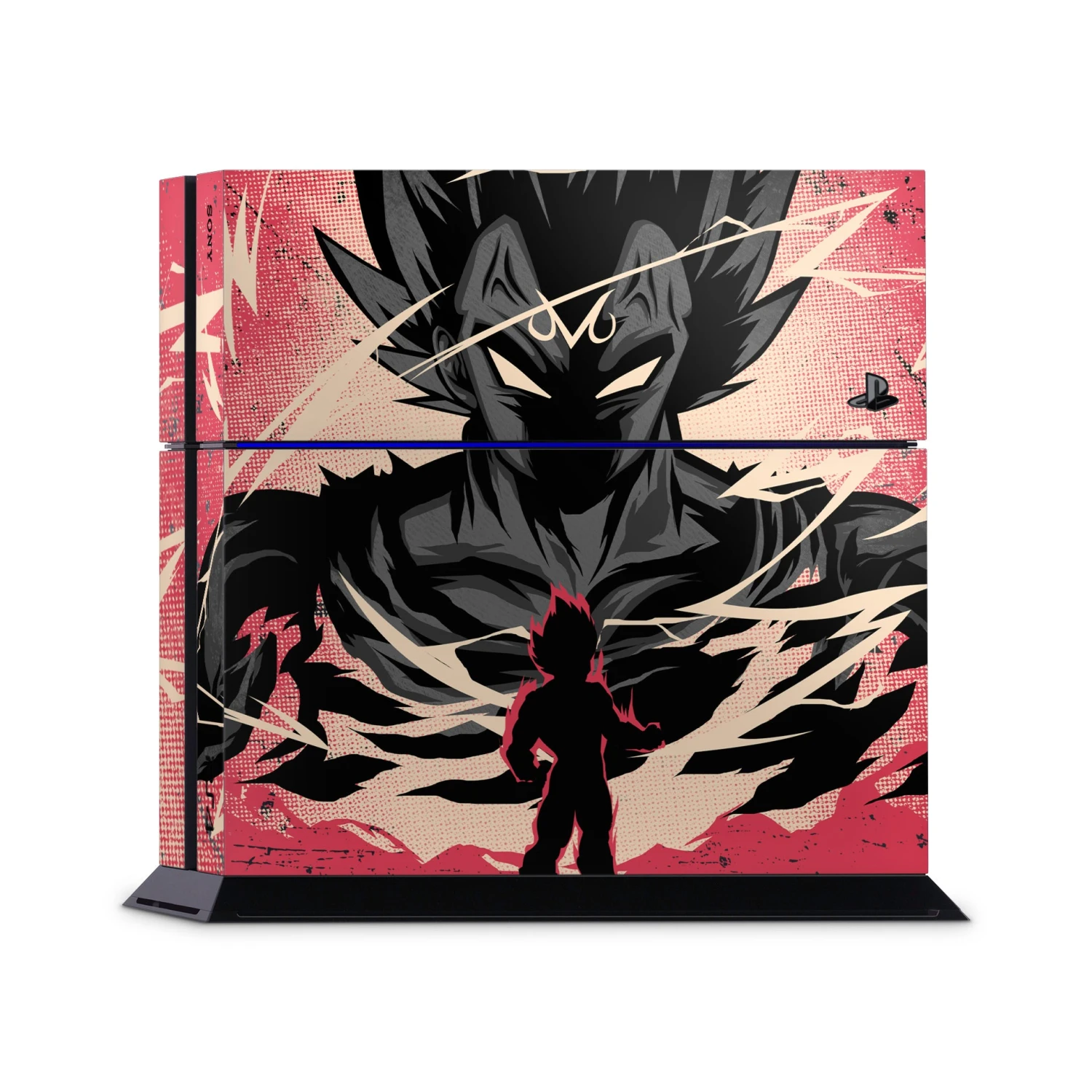 Vegeta Retro - PS4 Console Skin 1 Vegeta Retro - PS4 Console Skin