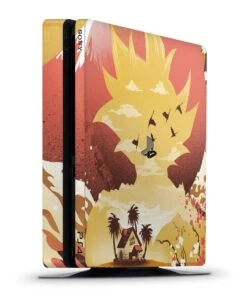 Goku Ukiyo - PS4 Slim Console Skin