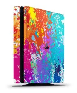 Paint Splatter - PS4 Slim Console Skin