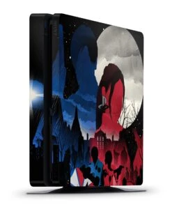 Leon And Claire - PS4 Slim Console Skin
