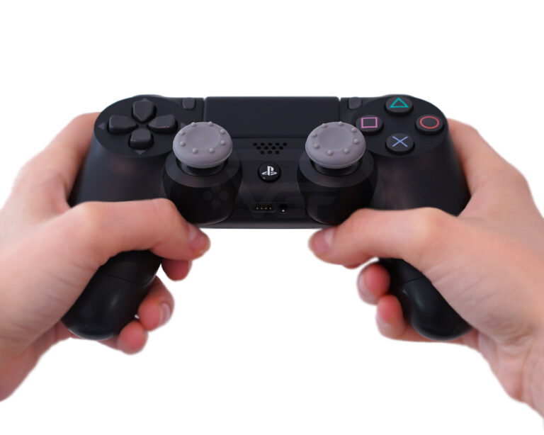 GameVinyl® Console Skins Store -GameVinyl® Console Skins Store ps4 thumbsticks gray concave 768x614 1