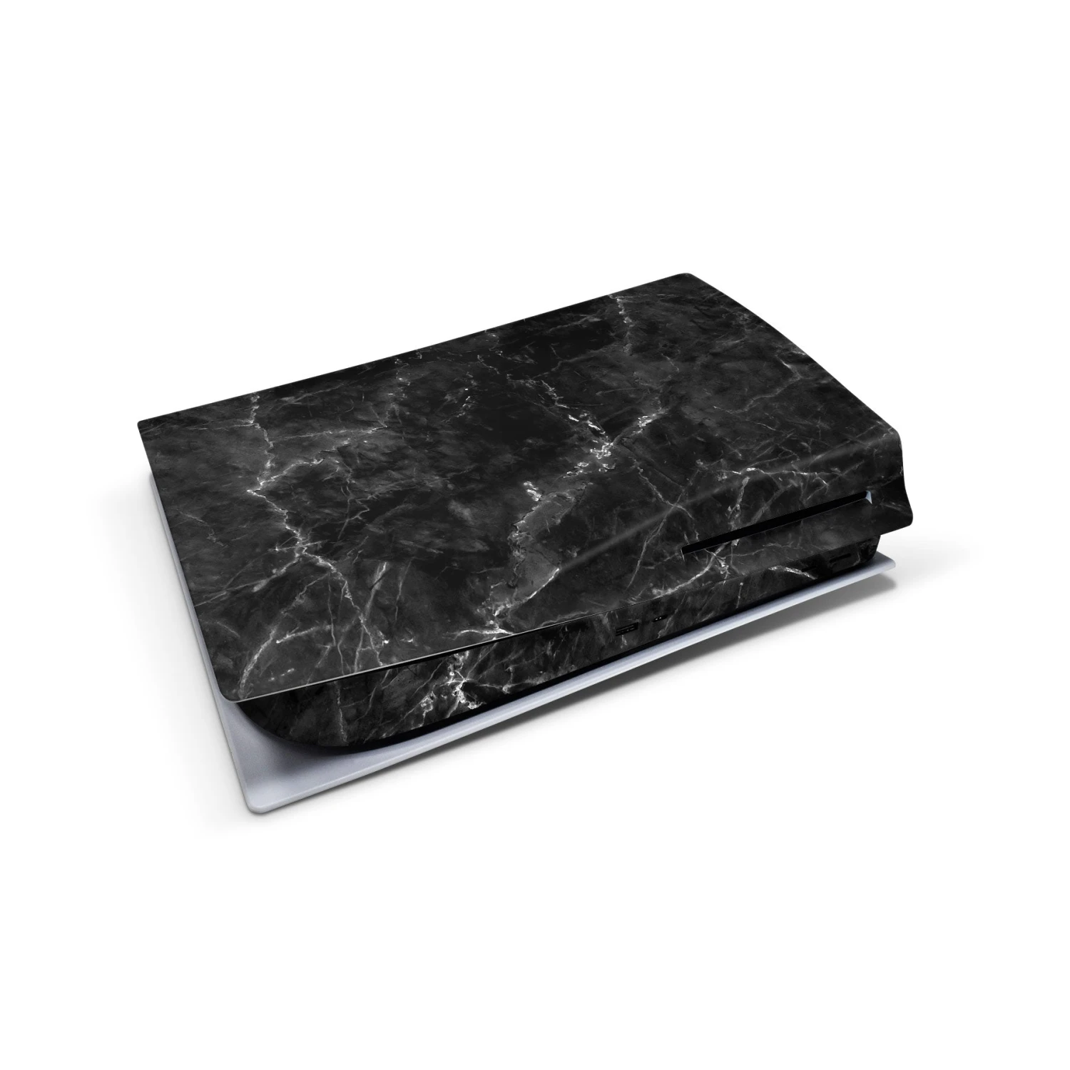 Black Marble - PS5 Console Skin 2 Black Marble - PS5 Console Skin – Bild 2