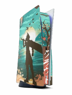 Cloud Ukiyo - PS5 Console Skin