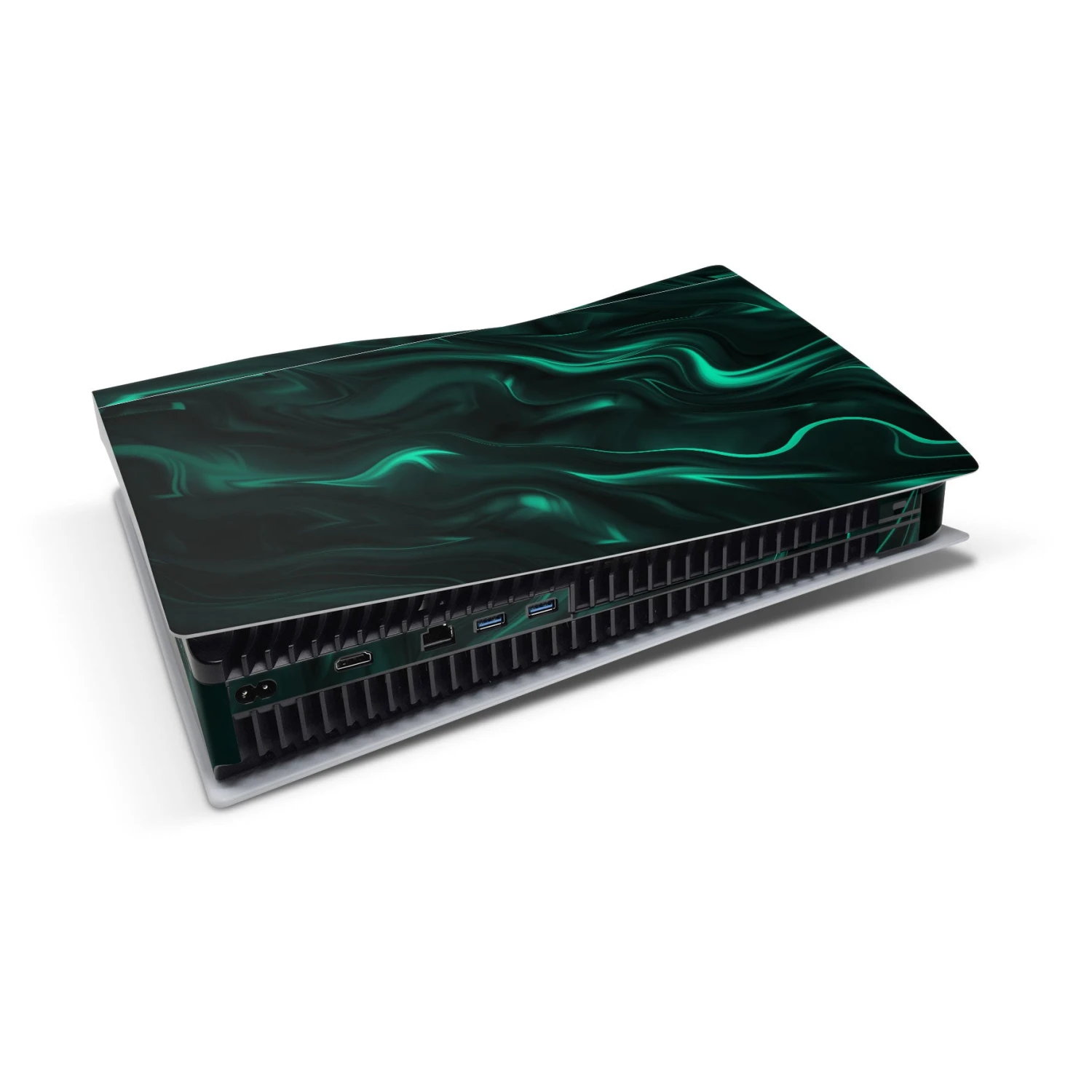 Liquid Emerald - PS5 Console Skin 4 Liquid Emerald - PS5 Console Skin – Bild 4