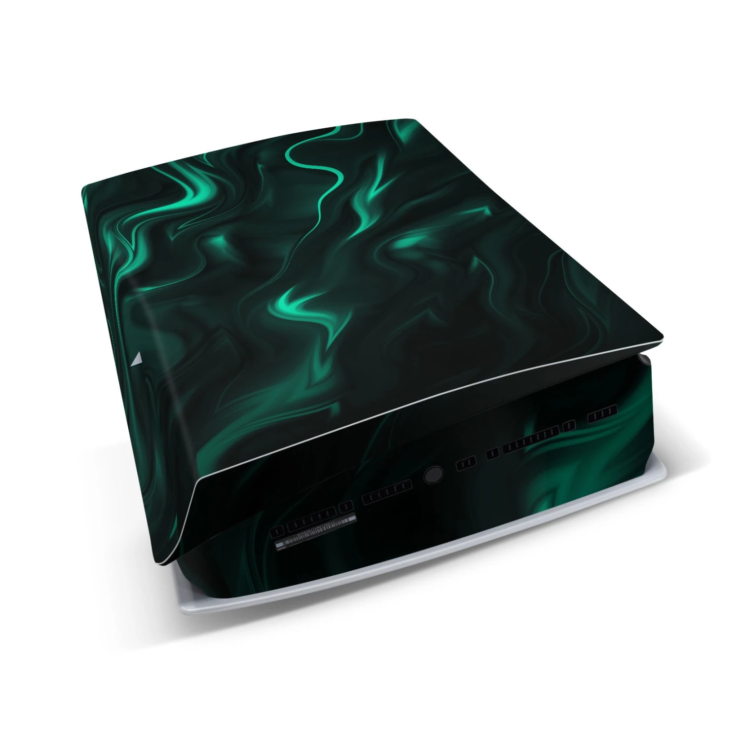 Liquid Emerald - PS5 Console Skin 2 Liquid Emerald - PS5 Console Skin – Bild 2