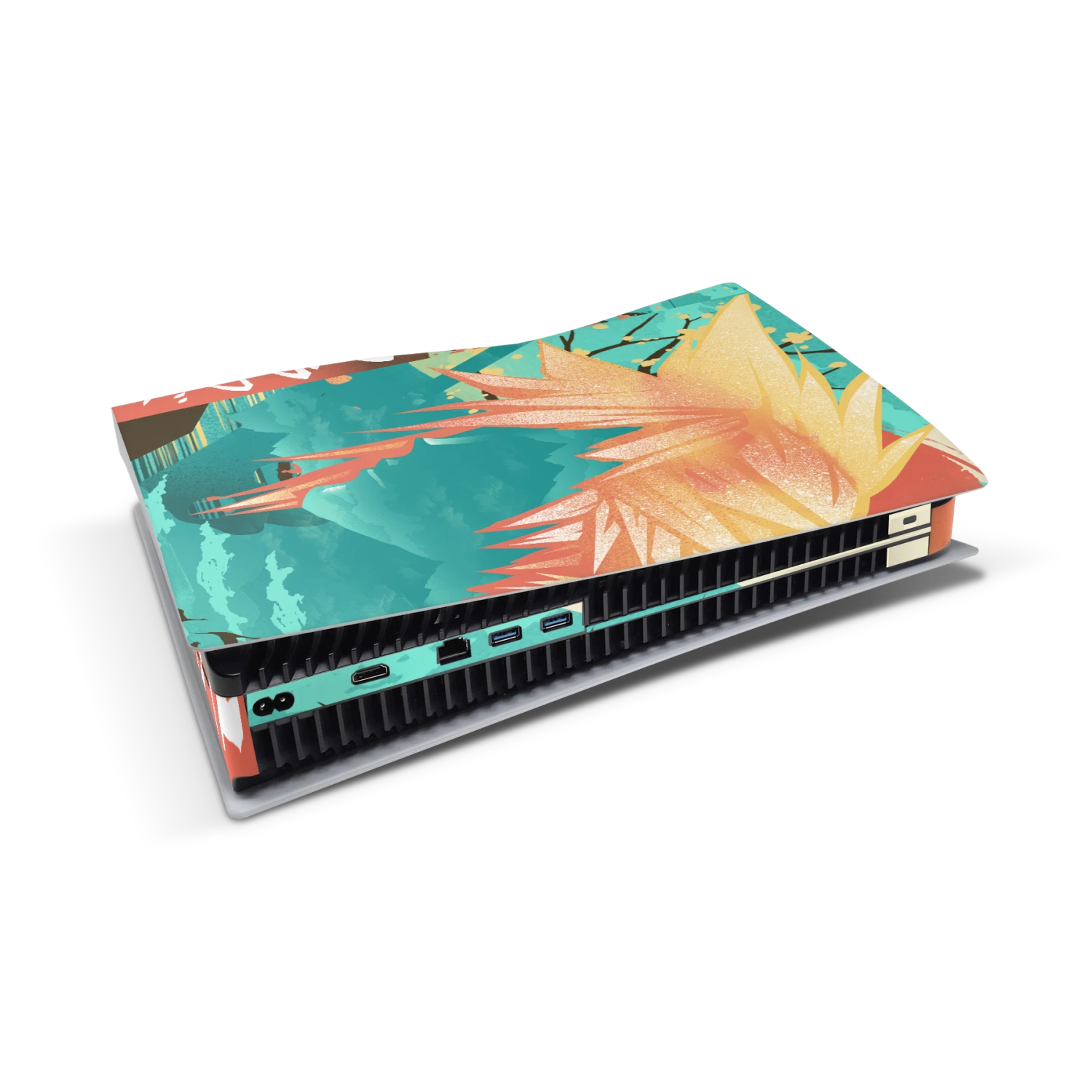 Cloud Ukiyo - PS5 Console Skin 4 Cloud Ukiyo - PS5 Console Skin – Bild 4