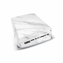 White Marble - PS5 Console Skin -GameVinyl® Console Skins Store ps5 disc edition console skin white marble