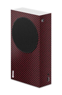 Red Carbon Fiber - Xbox Series S Console Skin