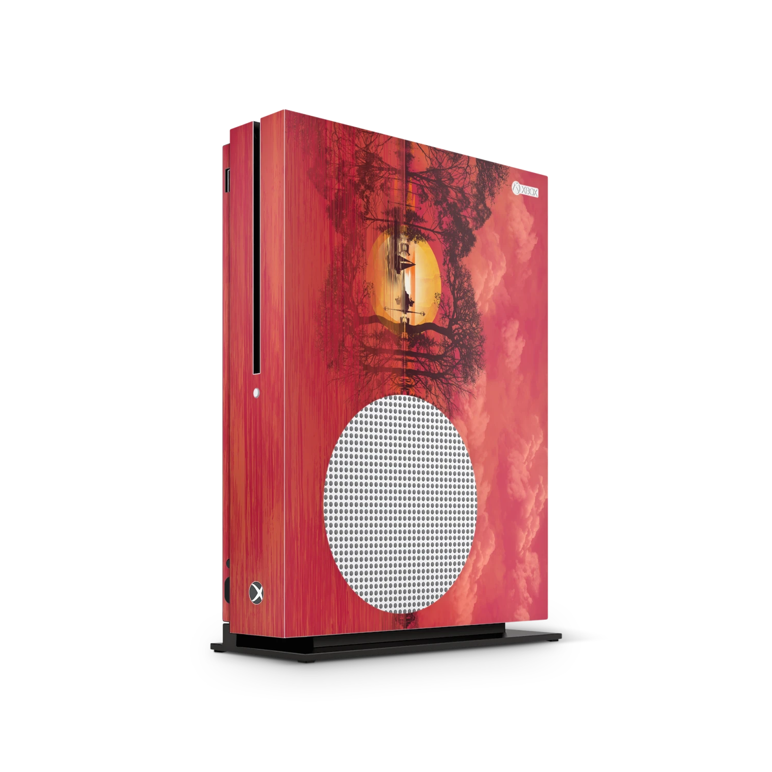 Red City - Xbox One S Console Skin 4 Red City - Xbox One S Console Skin – Bild 4