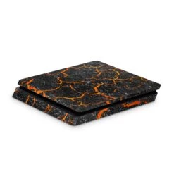 Magma - PS4 Slim Console Skin -GameVinyl® Console Skins Store sony ps4 slim console skin sticker wrap lava