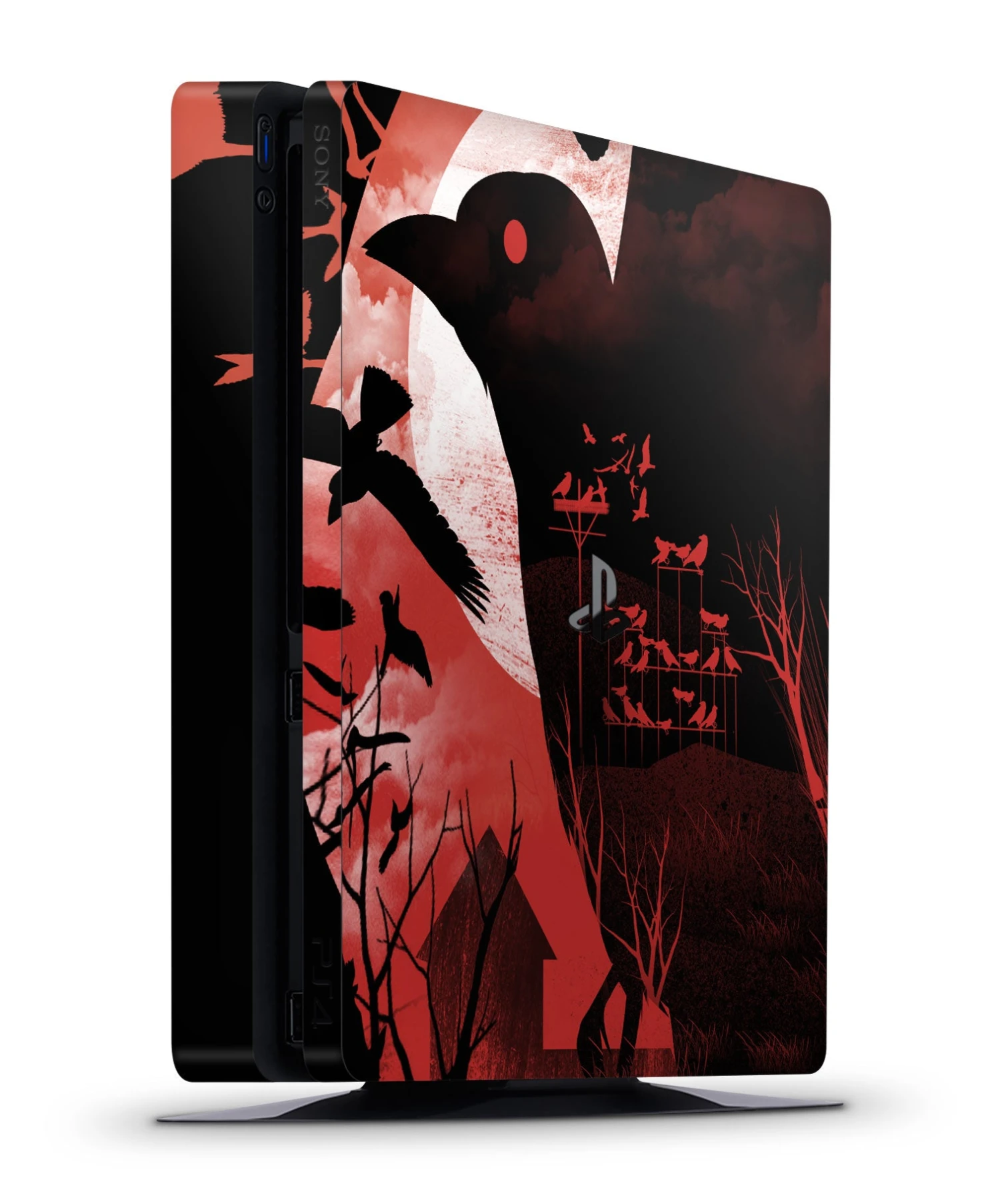 The Birds - PS4 Slim Console Skin 1 The Birds - PS4 Slim Console Skin