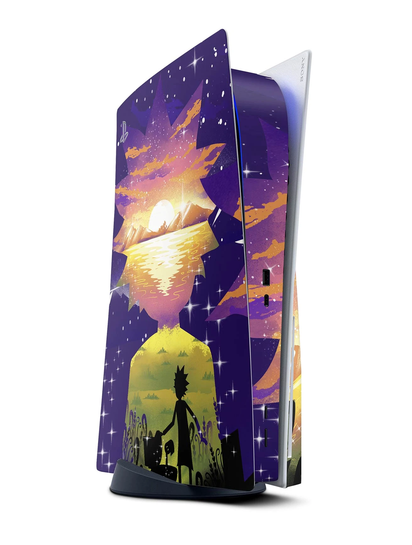 Universe Of Rick - PS5 Console Skin 1 Universe Of Rick - PS5 Console Skin