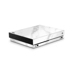 White Marble - Xbox One X Console Skin