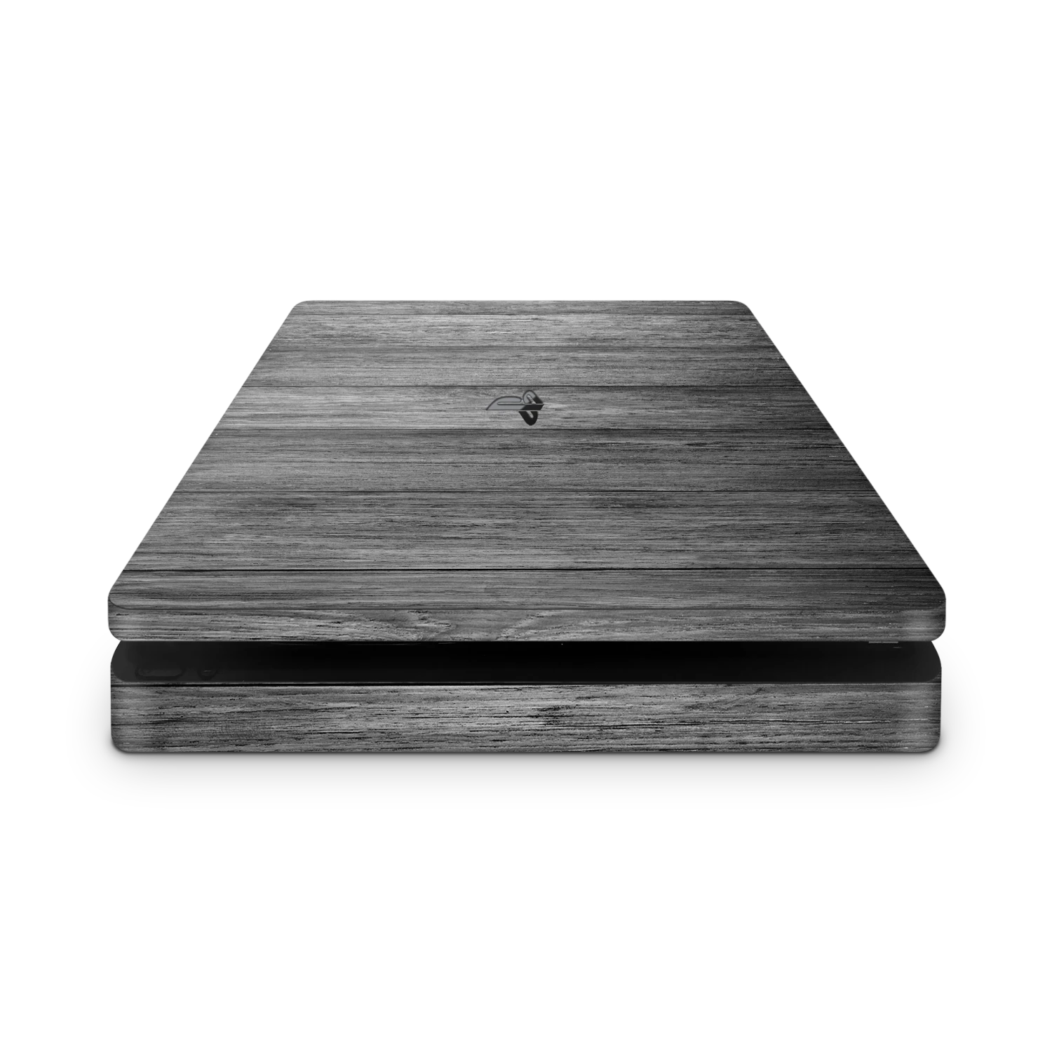 Gray Wood - PS4 Slim Console Skin 2 Gray Wood - PS4 Slim Console Skin – Bild 2