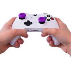 Purple - ProTouch® Concave Thumbsticks -GameVinyl® Console Skins Store xbox one purple thumbstick grips