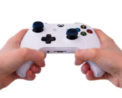 Black/Navy Ring - ProTouch® Flat Grip Thumbsticks Skins -GameVinyl® Console Skins Store xbox one s x thumb grips controller