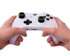 Black/Green - ProTouch® Flat Grip Thumbsticks Skins -GameVinyl® Console Skins Store xbox one s x thumb grips controller sticks