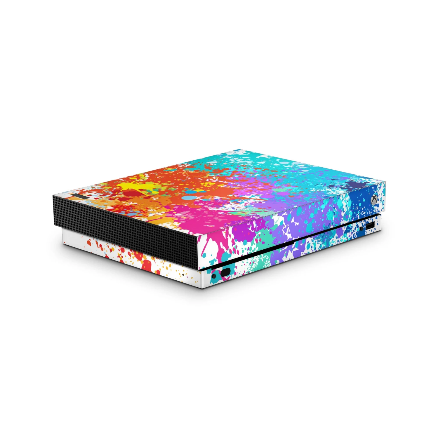Paint Splatter - Xbox One X Console Skin 1 Paint Splatter - Xbox One X Console Skin
