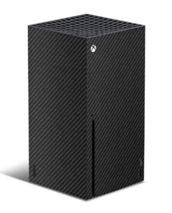 Black Carbon Fiber - Xbox Series X Console Skin