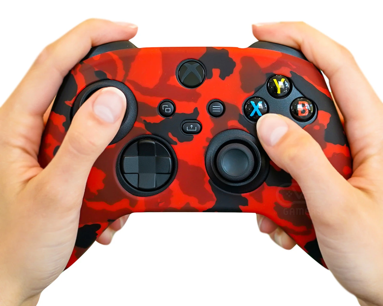 Crimson Red Camo - XBOX Series X/S Controller Skin 1 Crimson Red Camo - XBOX Series X/S Controller Skin
