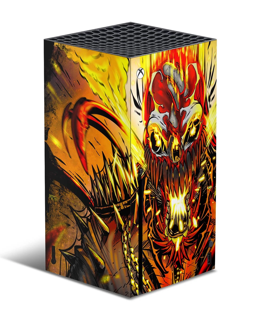 Fusion: Ghostrider X Carnage - Xbox Series X Console Skin 1 Fusion: Ghostrider X Carnage - Xbox Series X Console Skin