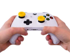 Yellow - ProTouch® Concave Thumbsticks -GameVinyl® Console Skins Store xboxone thumbsticks yellow concave