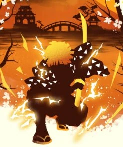 Zenitsu - PS5 Console Skin -GameVinyl® Console Skins Store zenitsu